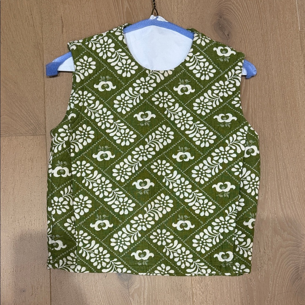 Hunter Bell Legacy Jacquard Olive Manning Top